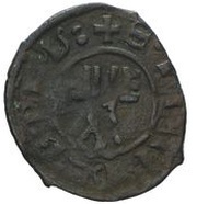Denaro Paparino - Urban VI, Vatican City, 1378-1389 reverse image