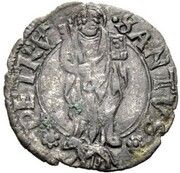 1 Quattrino - Sixtus IV SANTVS PETRV reverse image