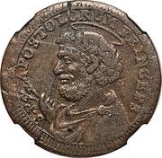 2½ Baiocchi - Pius VI Large bust obverse image