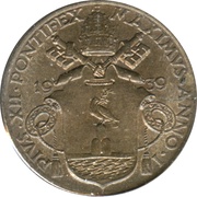 5 Centesimi - Pivs XII obverse image