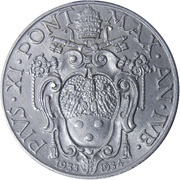 50 Centesimi - Pivs XI Jubilee obverse image