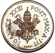 1 Lira - Ioannes XXIII Prova obverse image