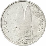 1 Lira - Pavlvs VI obverse image