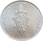 1 Lira - Pavlvs VI - FAO obverse image