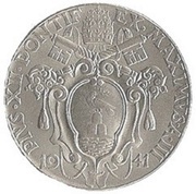 2 Lire - Pivs XII obverse image