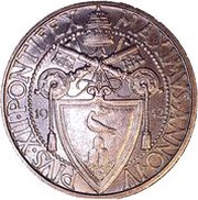 2 Lire - Pivs XII obverse image