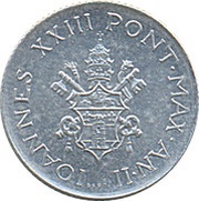 2 Lire - Ioannes XXIII obverse image