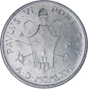 2 Lire - Pavlvs VI obverse image