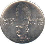 2 Lire - Pavlvs VI obverse image