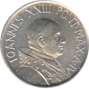 5 Lire - Ioannes XXIII obverse image