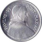 5 Lire - Pavlvs VI obverse image