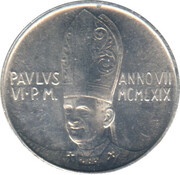 5 Lire - Pavlvs VI obverse image