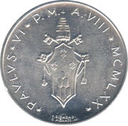 5 Lire - Pavlvs VI obverse image