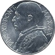 10 Lire - Pivs XII obverse image