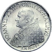 10 Lire - Ioannes XXIII Second Ecumenical Council obverse image