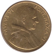 20 Lire - Pavlvs VI FAO obverse image