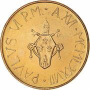 20 Lire - Pavlvs VI obverse image