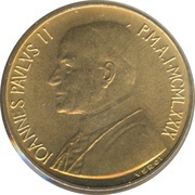 20 Lire - Ioannes Paulus II Strength obverse image
