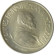 20 Lire - Ioannes Paulus II Wedding obverse image