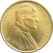 20 Lire - Ioannes Paulus II Archangel Michael - Idolatry obverse image