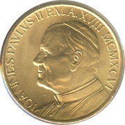20 Lire - Ioannes Paulus II Peace Keeper obverse image