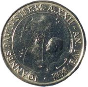20 Lire - Ioannes Paulus II Artists obverse image