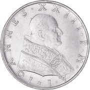 50 Lire - Ioannes XXIII obverse image