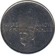 50 Lire - Pavlvs VI obverse image