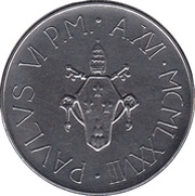 50 Lire - Pavlvs VI obverse image