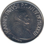 50 Lire - Ioannes Paulus II Motherhood obverse image