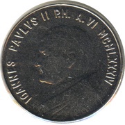 50 Lire - Ioannes Paulus II Doves obverse image