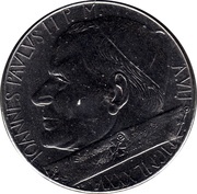 50 Lire - Ioannes Paulus II Evangelist Mark obverse image