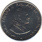 50 Lire - Ioannes Paulus II Refuge of Sinners obverse image