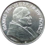 50 Lire - Ioannes Paulus II Agriculture and Industry obverse image