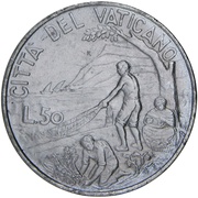 50 Lire - Ioannes Pavlvs II reverse image