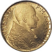 100 Lire - Pivs XII obverse image