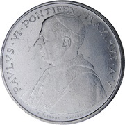 100 Lire - Pavlvs VI obverse image