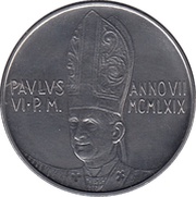 100 Lire - Pavlvs VI obverse image