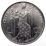 100 Lire - Ioannes Paulus II Prudence reverse image