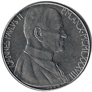 100 Lire - Ioannes Paulus II Naming of the Animals obverse image