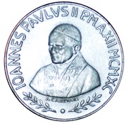 100 Lire - Ioannes Paulus II St. Benedict obverse image