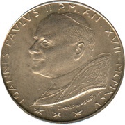 100 Lire - Ioannes Paulus II Inviolability of Human Life obverse image