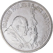 100 Lire - Ioannes Paulus II Importance of Women obverse image