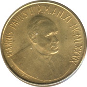200 Lire - Ioannes Paulus II The Work obverse image