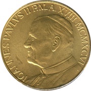 200 Lire - Ioannes Paulus II Future of Peace obverse image