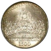 500 Lire - Ioannes XXIII Second Ecumenical Council, Vatican City, 1962 reverse image