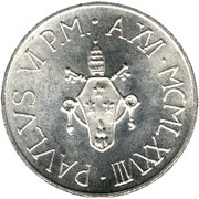 500 Lire - Pavlvs VI obverse image