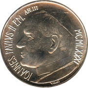 500 Lire - Ioannes Paulus II Dives Misericordiae obverse image