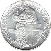 500 Lire - Ioannes Paulus II Peace obverse image