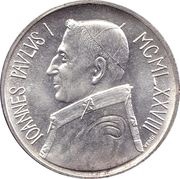 1000 Lire - John Paul I obverse image